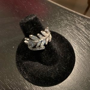 Sterling Silver Feather Ring